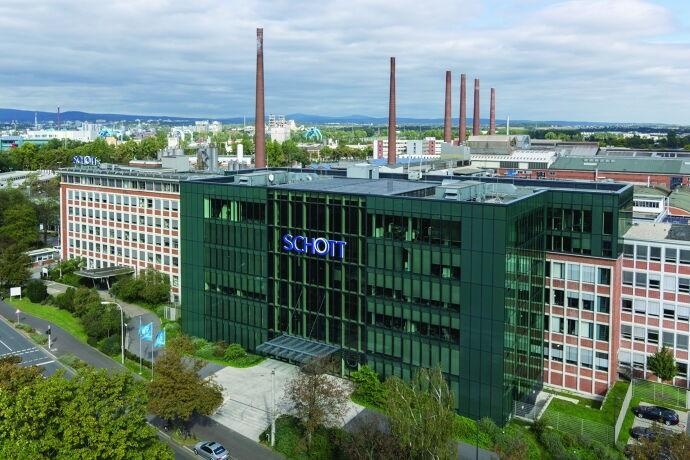 Das Schott-Hauptwerk in Mainz. Foto: Schott