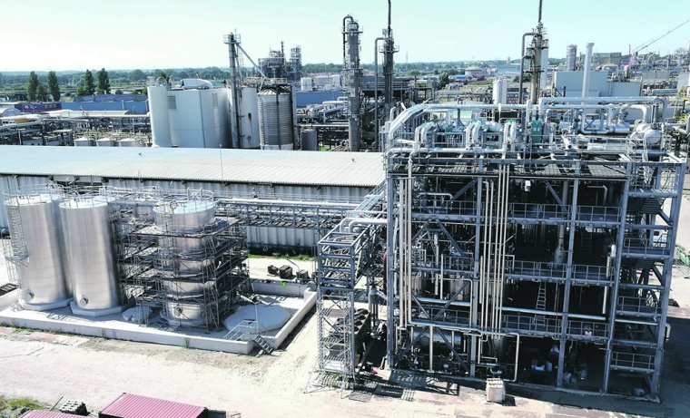 The plant of KVT’s 50% JV with Chemcom, Alteqo.