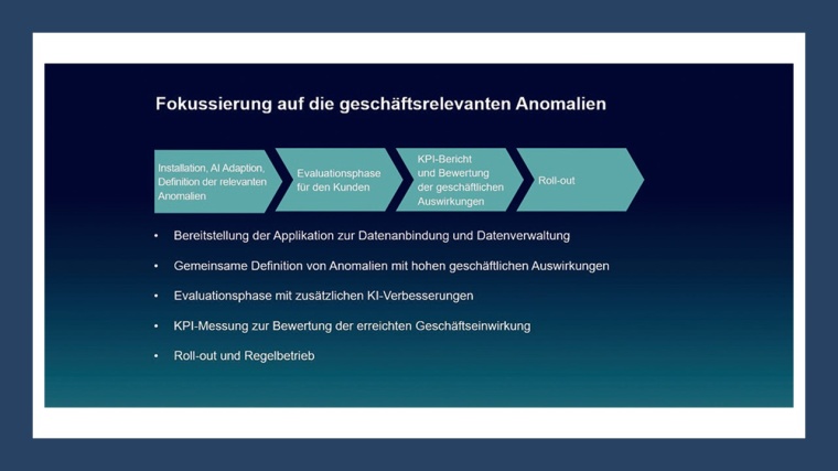 Damit Anwendungen wie der AI Anomaly Assistant in der Lage sind, relevante...