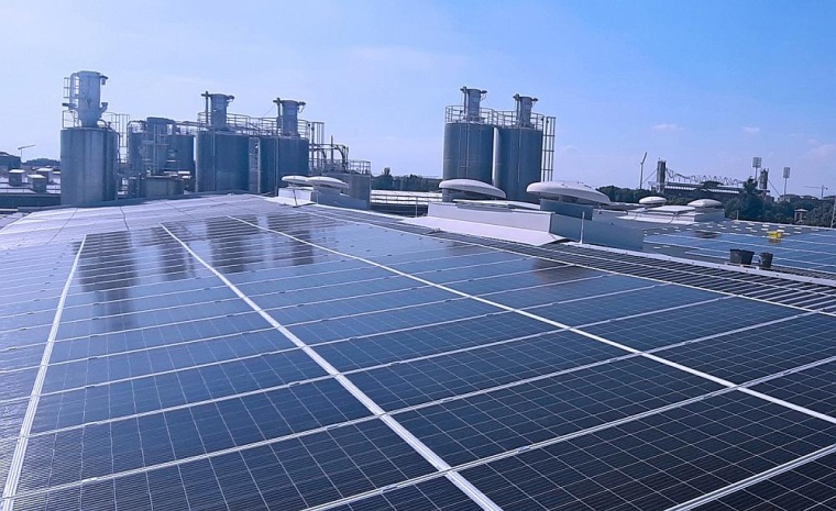 Die Solar-Photovoltaik-Dachanlage am Borealis Standort in Monza ist das erste...