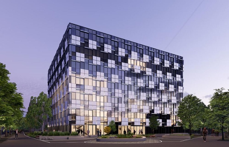 Das geplante Aus- und Weiterbildungszentrum. Foto: Merck