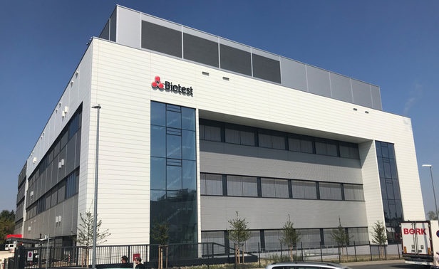 Biotest mit Hauptsitz in Dreiech, Hessen, beschäftigt weltweit mehr als 1.900...