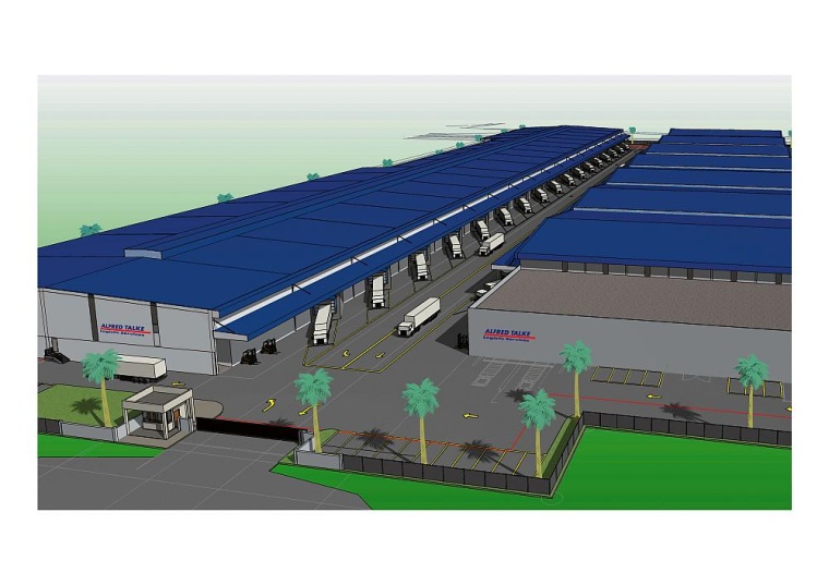 2022 wird Talke im Hafen von Port Klang, Malaysia, mit dem Bau eines 17.500 m2...