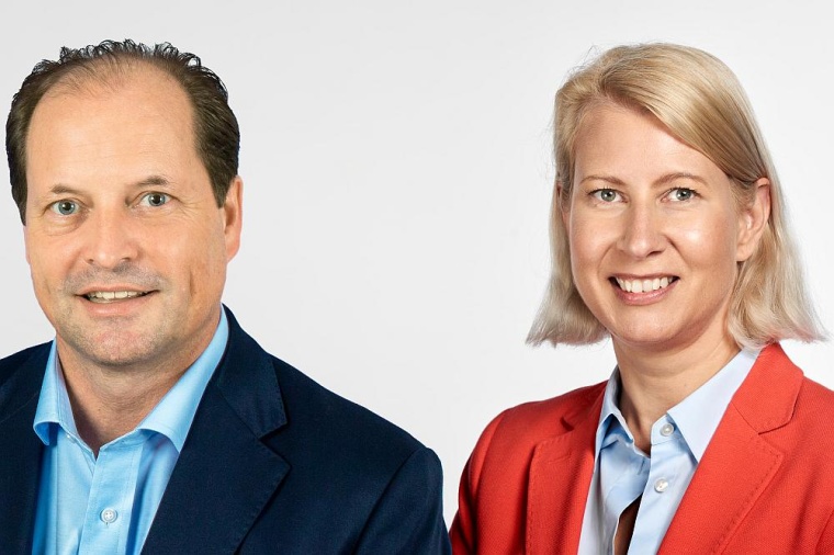 Torsten Wöhr wird CMO, Anne-Kathrin Stoller COO Bachem Americas. © Bachem
