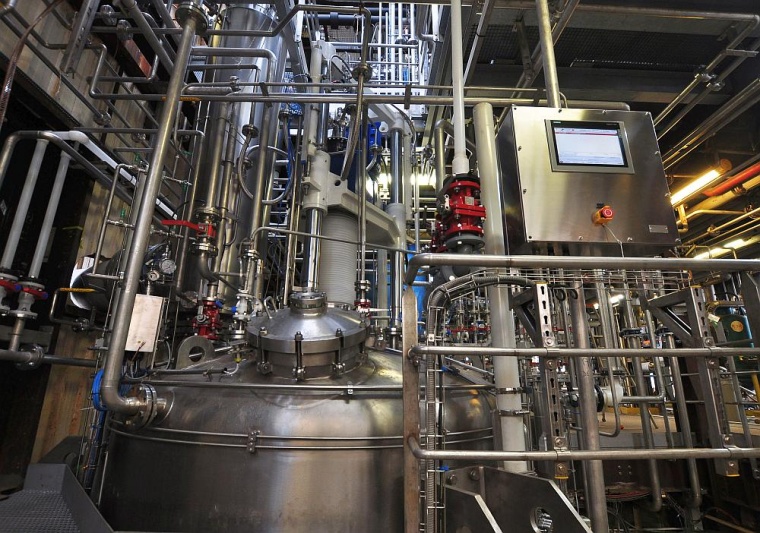 Kern des Projekts war die Grunderneuerung einer bestehenden Produktionslinie,...