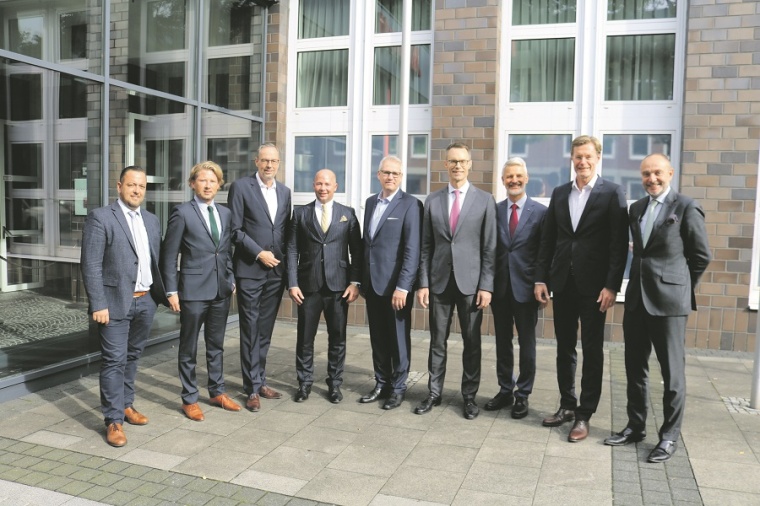 VCH-Vorstand (v.l.n.r.): Bastian Geiss, Richard Geiss; Christopher Erbslöh, C....