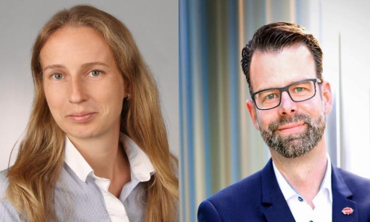 Christine Oro-Saavedra und Nils Weber © Namur