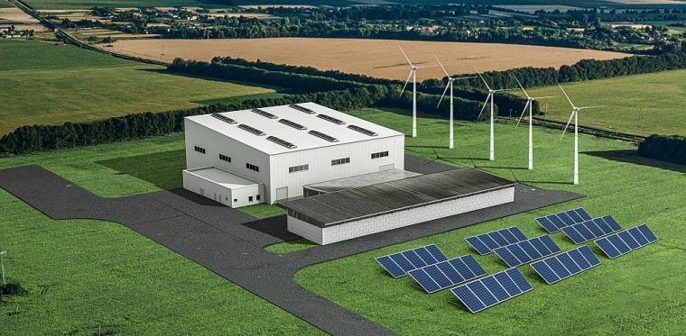Die Batterierecyclinganlage für schwarze Masse im großtechnischen Maßstab in...