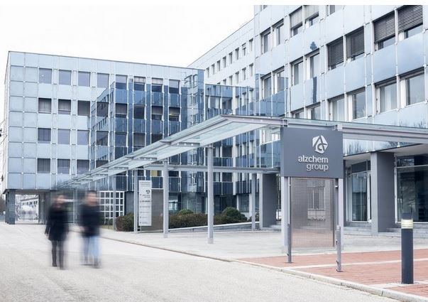 Alzchem-Unternehmenssitz in Trostberg, Foto: Alzchem