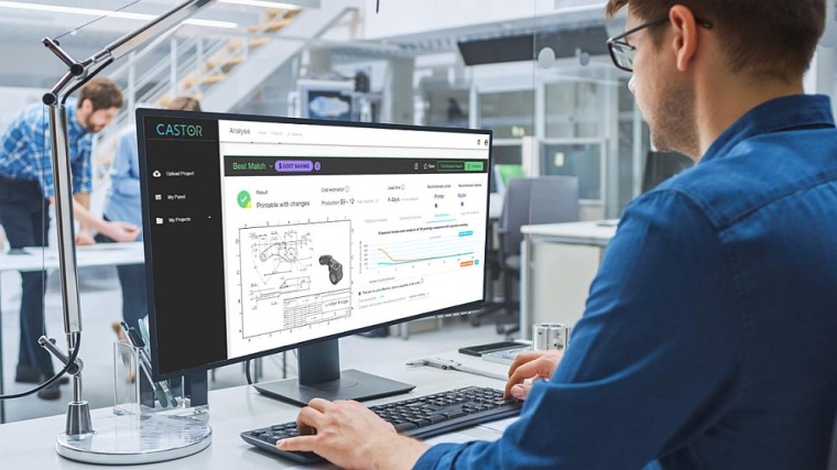 Die Software von Castor kann mit ihrem firmeneigenen Algorithmus aus...