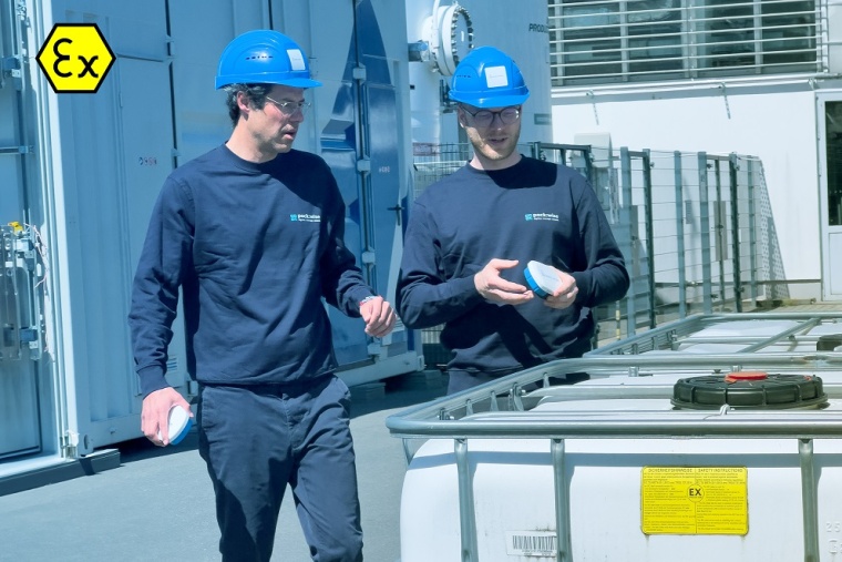 Die neue Packwise Smart Cap Ex im Einsatz. Copyright: Packwise