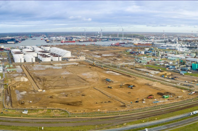 Auf diesem Gelände im Industriegebiet Lillo in Antwerpen will Ineos Europas...