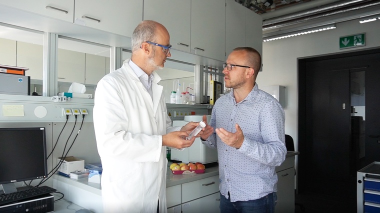 Die Gründer Dirk Hollmann (l.) und Stefan Peuß (r.) wollen Cell2Green als...