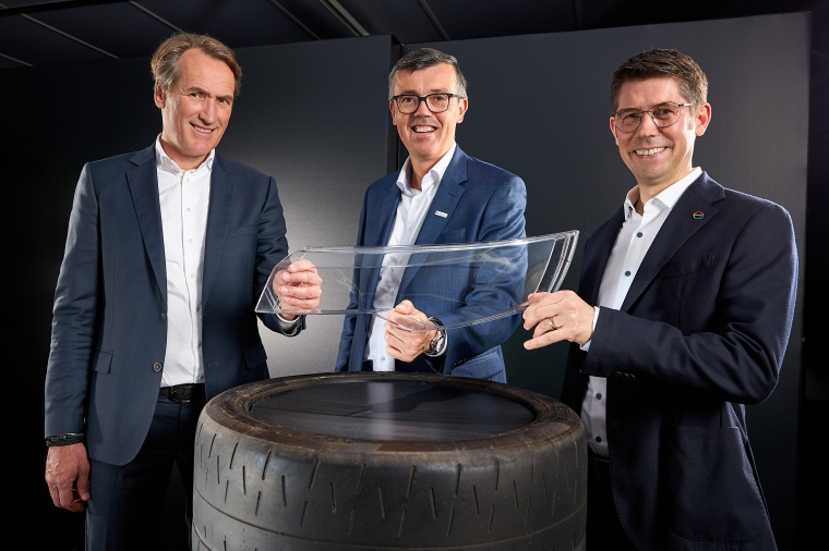 Gemeinsam für die Kreislaufwirtschaft: Jeroen Verhoeven (Neste), Thomas Van De...