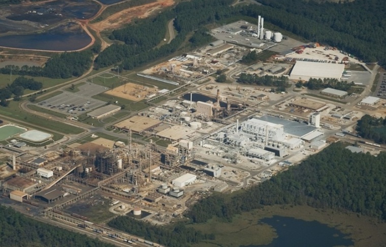 Die Chemours-Produktionsstätte in DeLisle, Mississippi, wurde 1979 errichtet....