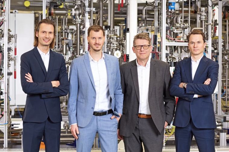 Das Management von Ineratec besteht aus Maximilian Backhaus, Tim Böltken, Ingo...