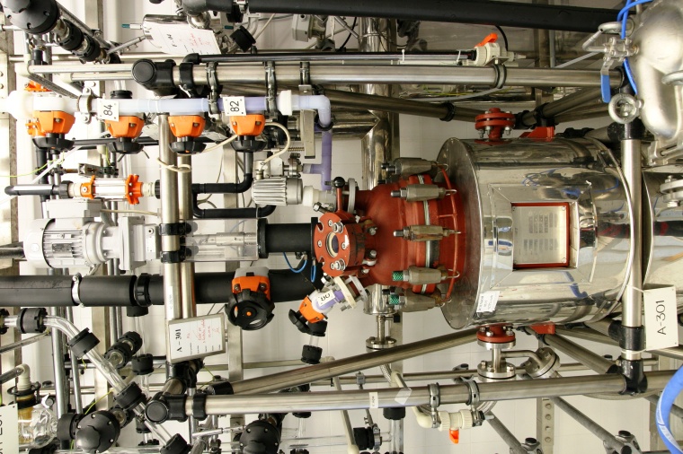 Reactor line for API glass lined reactor.