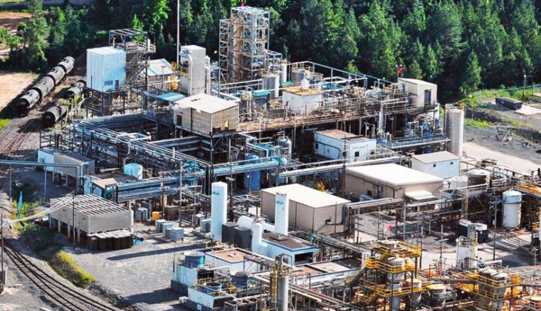 LANXESS’s Emerald Innovation 3000 flame retardant production unit in El...