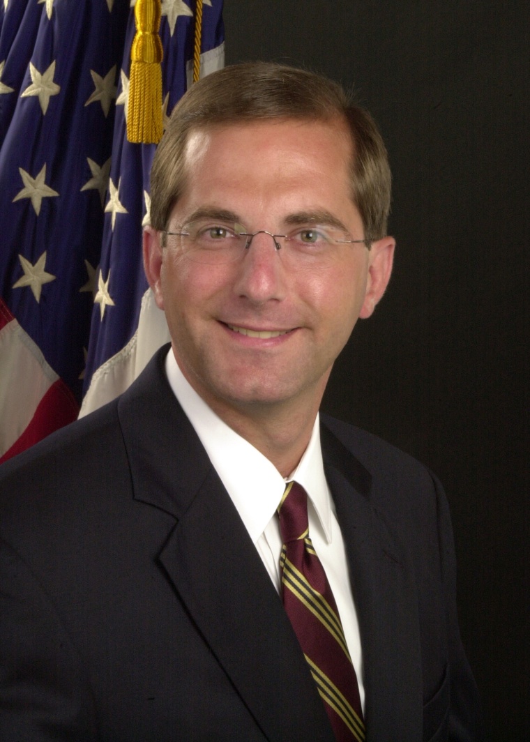 Former Eli Lilly executive Alex Azar was confirmed by the US Senate as new...