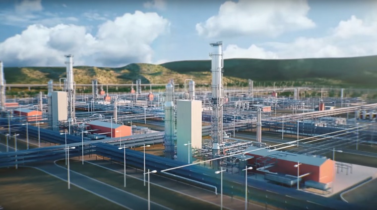 Gazprom has signed a preliminary agreement to supply ethane from the Amur Gas...