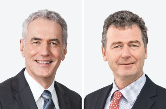 Richard Ridinger (left), CEO of Lonza since April 2012, will retire at the end...