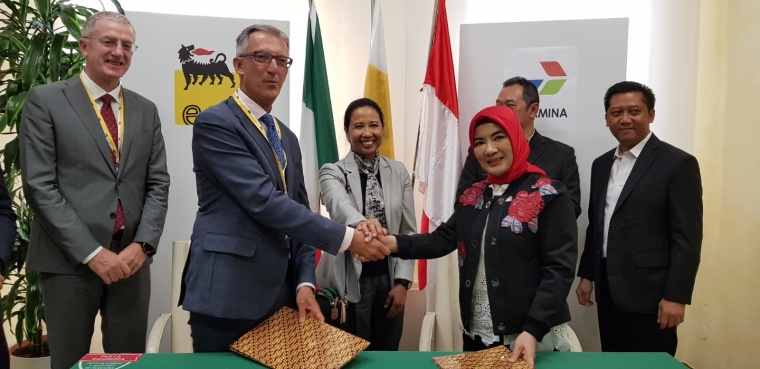 Eni and Pertamina Link on Renewables (c) Eni