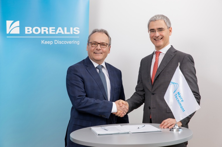 Thomas Abel, Senior Vice President Projects and Giovanni Sale, Tecnimont Group...