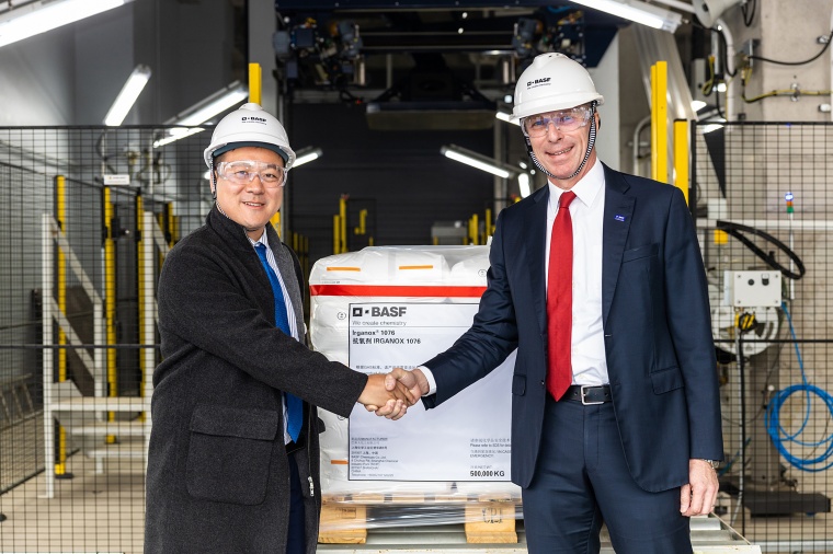 During the opening ceremony for the second phase of BASF’s new, world-scale...