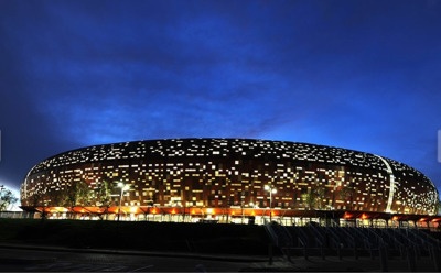 Soccer City Stadium in Johannesburg