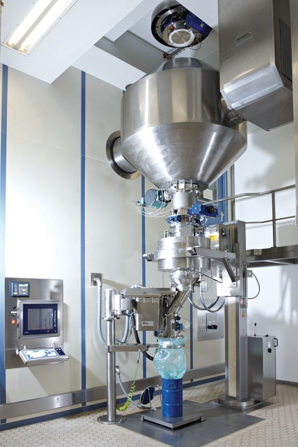 A tumbling dryer in an API unit in Leverkusen, Germany.