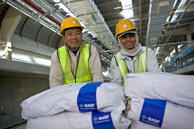 BASF completed the sale of its construction chemicals business to an affiliate...