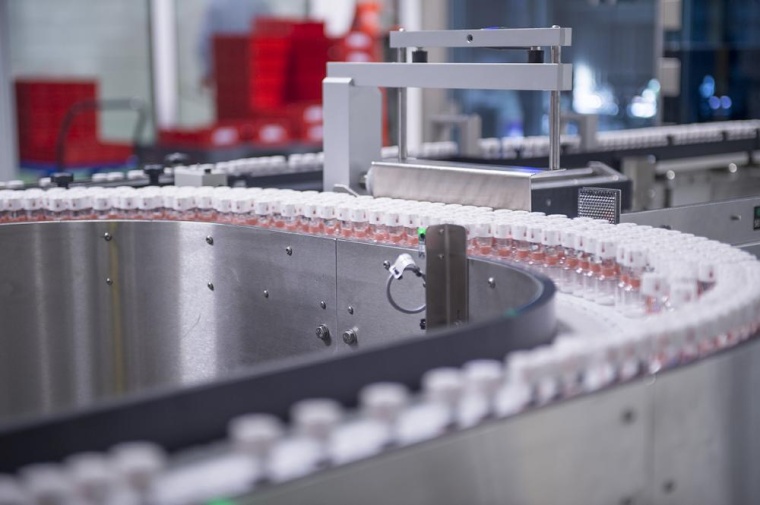 Pfizer and BioNTech are accelerating the time it takes to produce a Covid-19...