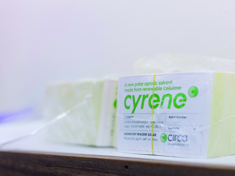 Cyrene is Circa’s trade name for (-)-dihydrolevoglucosenone...