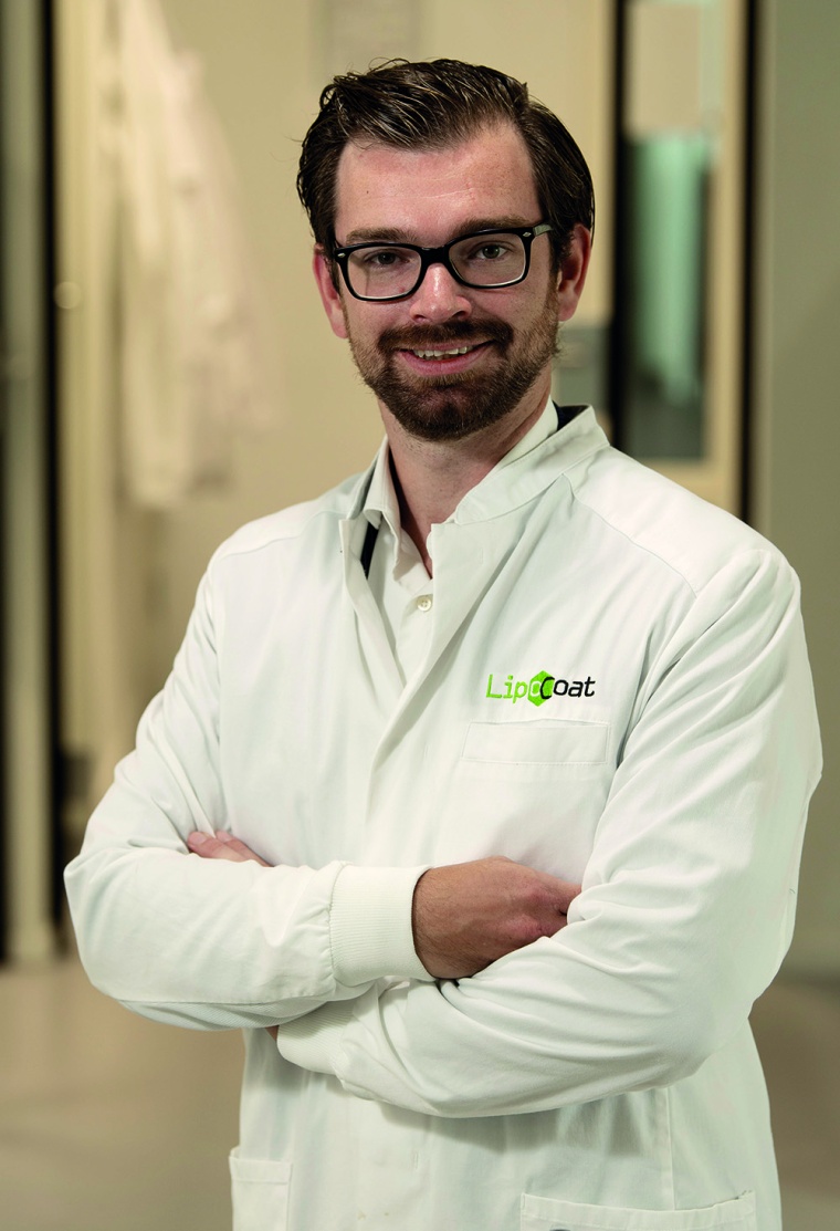 Jasper van Weerd, founder & CEO of LipoCoat © LipoCoat