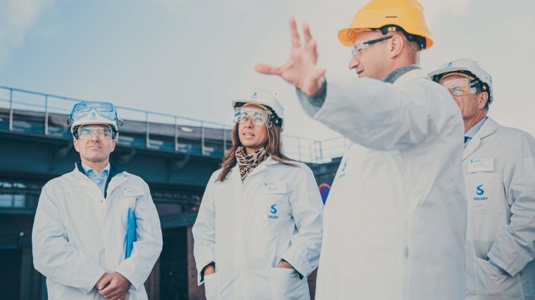 Renewables present “enormous innovation potential,” which Solvay is well...