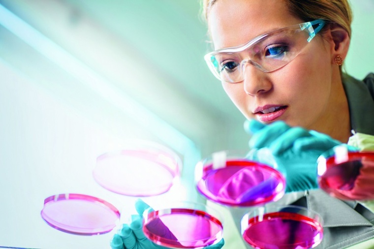 Bayer research scientist from the Pharmaceuticals Division in a Berlin...