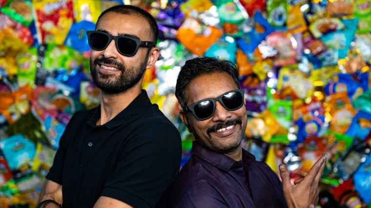 Ashaya founder Anish Malpani (left) and Jitendra Samdani (Research Scientist at...