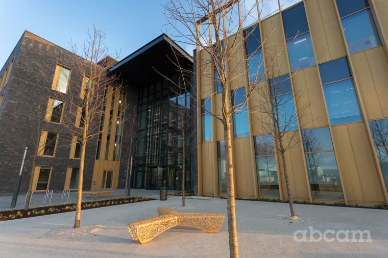 Abcam headquarters, Cambridge UK. The biotech supplier is currently searching...