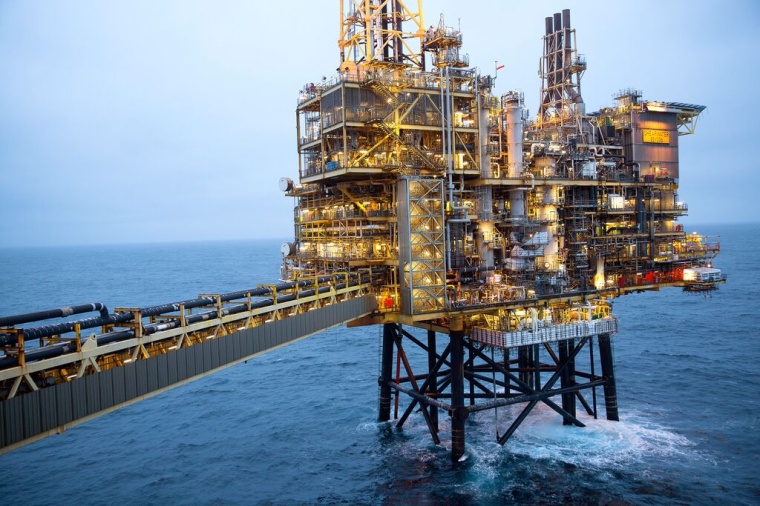 Shell North Sea Offshore Platform. Shell CEO Wael Sawan speculates what new UK...