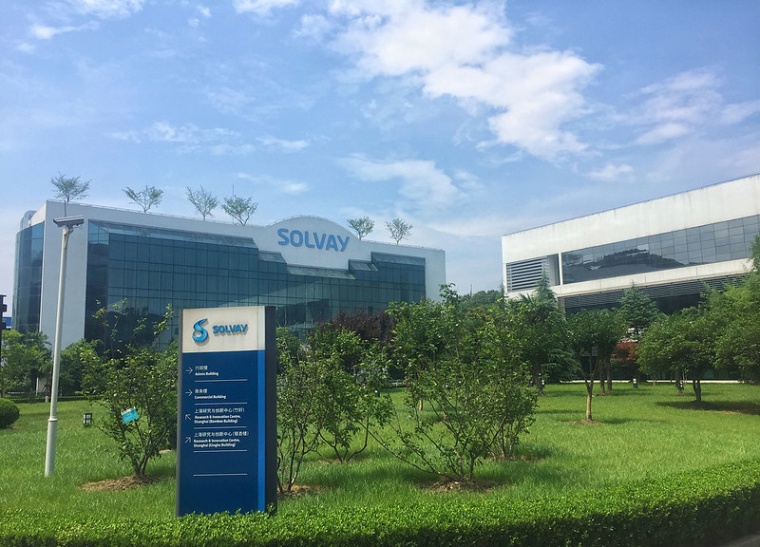 Solvays Technology Park Shanghai, China. © Solvay