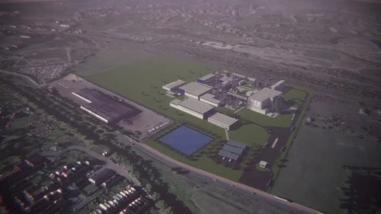 3D Mock-up of PET biorecycling plant. Carbios obtains building and operating...
