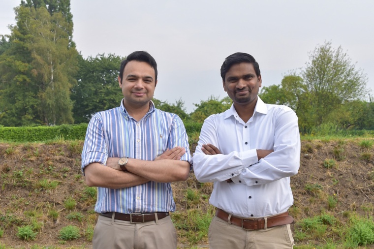 Prateek Mahalwar (left, CEO & Founder of Bioweg): “Our world is not just...