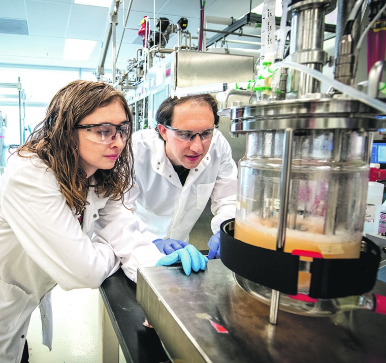 Microbial fermentation produces Aralez Bio’s enzymes which in turn make...