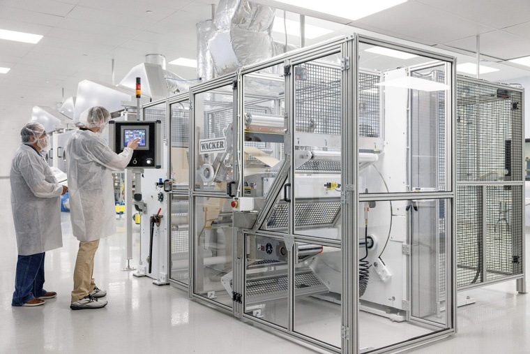 Wacker has acquired a silicone adhesive coating test and development center for...