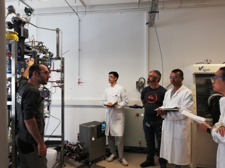 Pignat shares the production unit with Carbon Waters. © Carbon Waters