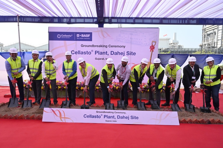The groundbreaking ceremony marks the opening of a new mold line that will...