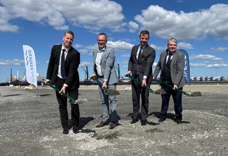 The groundbreaking marks a key milestone for Carbon Capture and Storage...