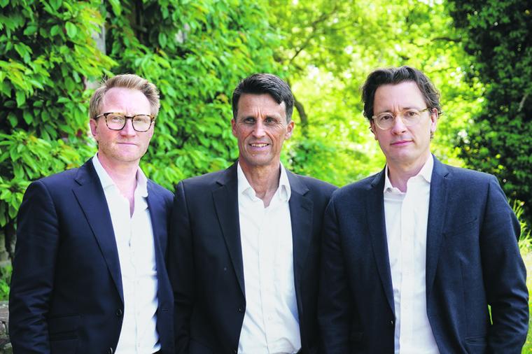 Der Vorstand von Oqema (v.l.n.r.): Hartmut Kunz (CFO), Patrick Barthels (CEO)...