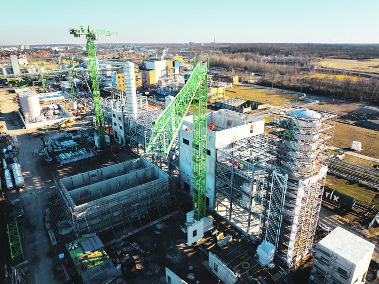 In der weltweit ersten großtechnischen Ethenolyse-Anlage auf Basis von...