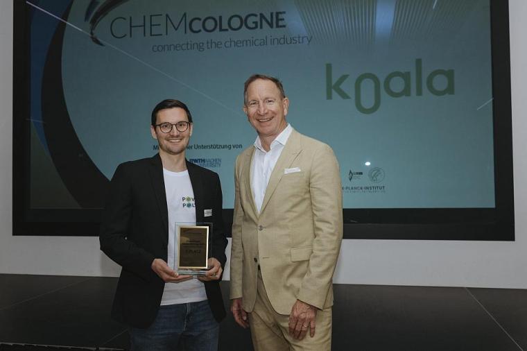 Christoph Kappenhagen (ChemCologne) und Guido Schroer (Power2Polymers).